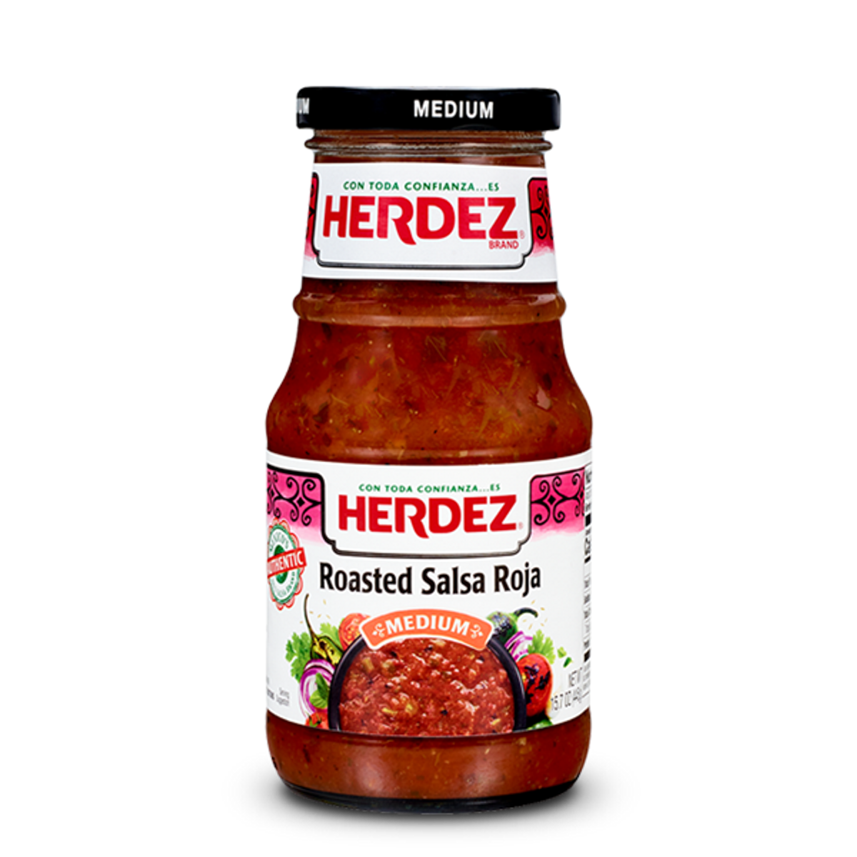 Roasted Salsa Roja 453g / Herdez