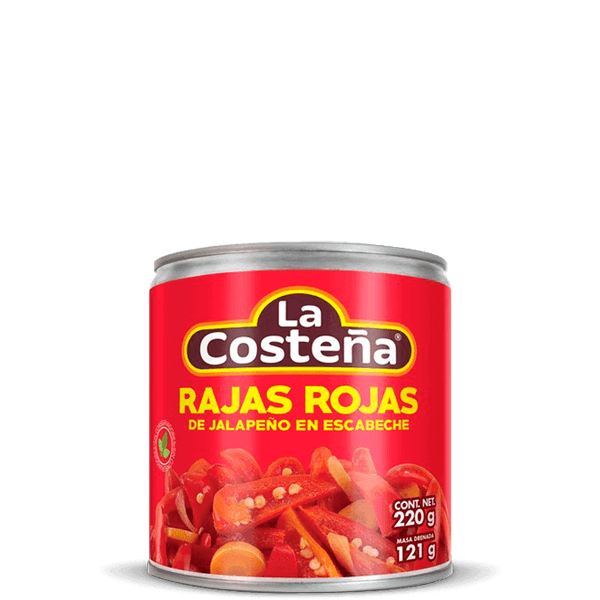 Hovedbilde Jalapeños Rajas Rojas 220g / ...