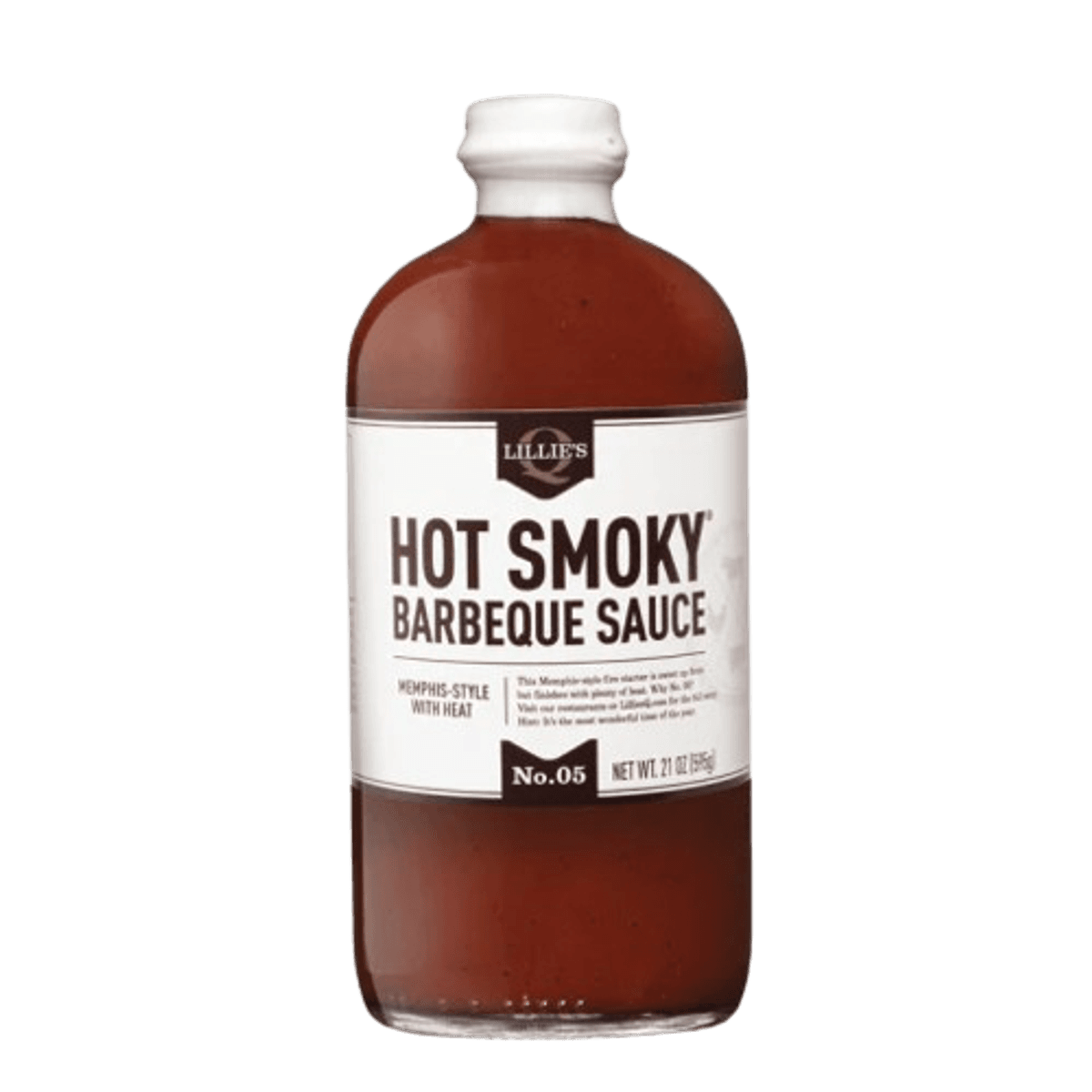 Hot Smoky BBQ Sauce 550g / Lillie's Q