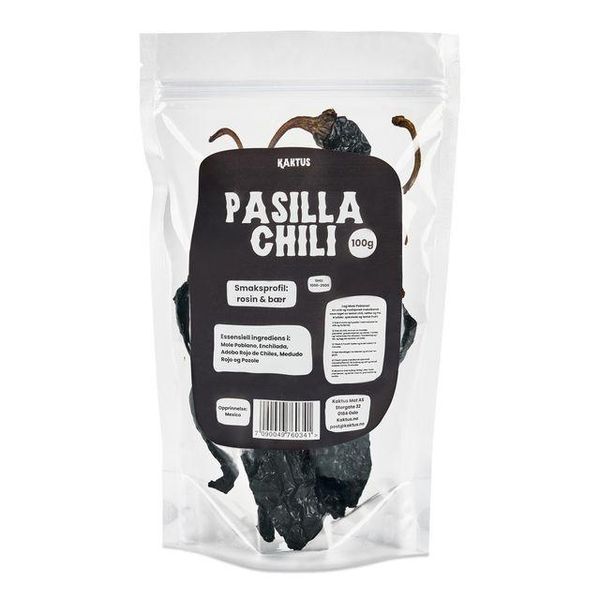 Hovedbilde Tørket Pasilla Chili 100g / ...