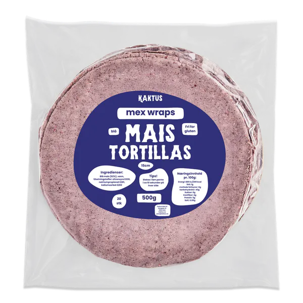 Hovedbilde Blå Maistortillas 15cm 500g / ...
