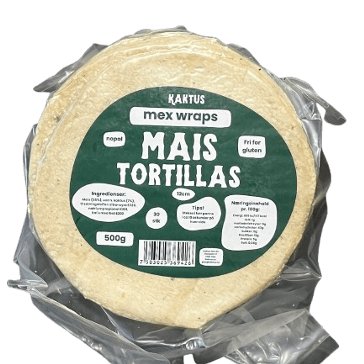 Nopal Maistortillas 12cm 500g / Kaktus